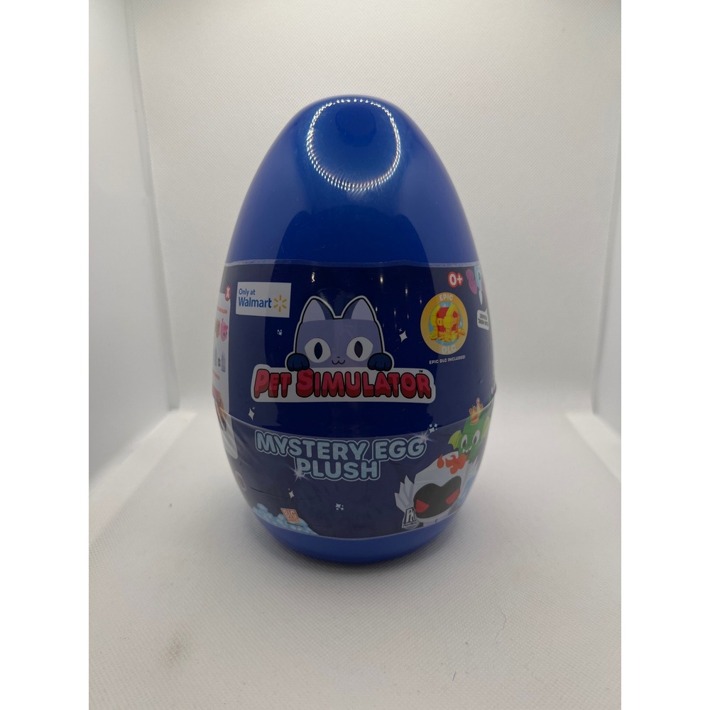 Pet Simulator X Mystery Egg Plush Kids 6in Blue New Series 1 Walmart Exclusive